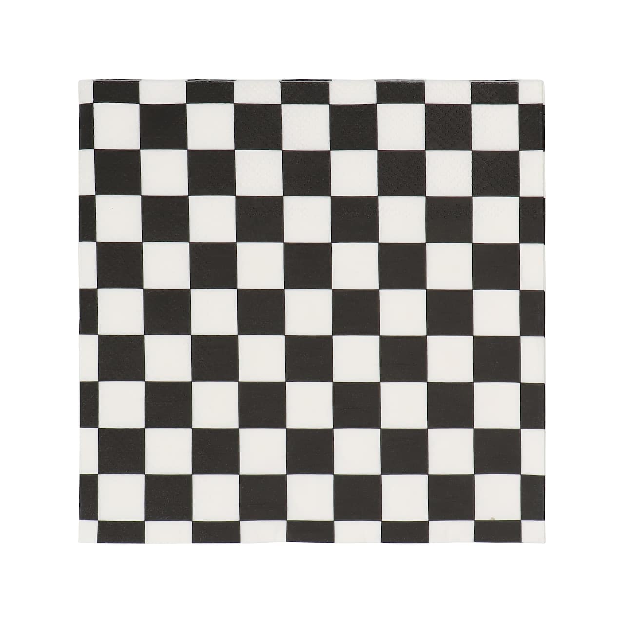 12 Packs: 20 ct. (240 total) Black & White Checker Lunch Napkins by Celebrate It™